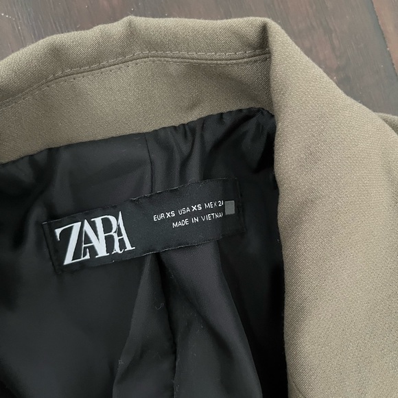 Zara khaki blazer - Picture 5 of 6